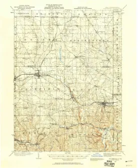 1907 Columbiana, OH - Ohio - USGS Topographic Map