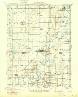 1910 Carlyle, IL - Illinois - USGS Topographic Map