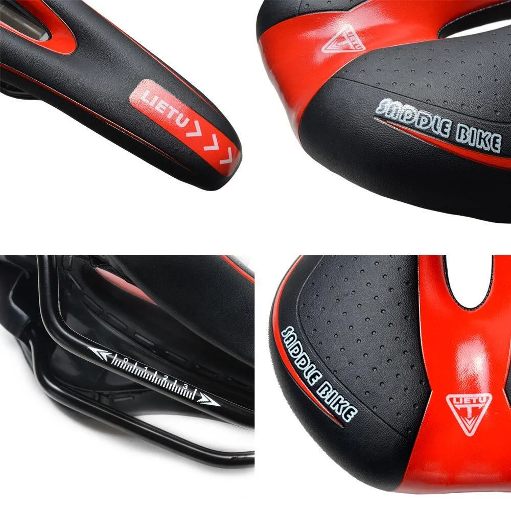 Bicycle Bike MTB Cycling Cushion Soft Seat Saddle Soft Resist Shock