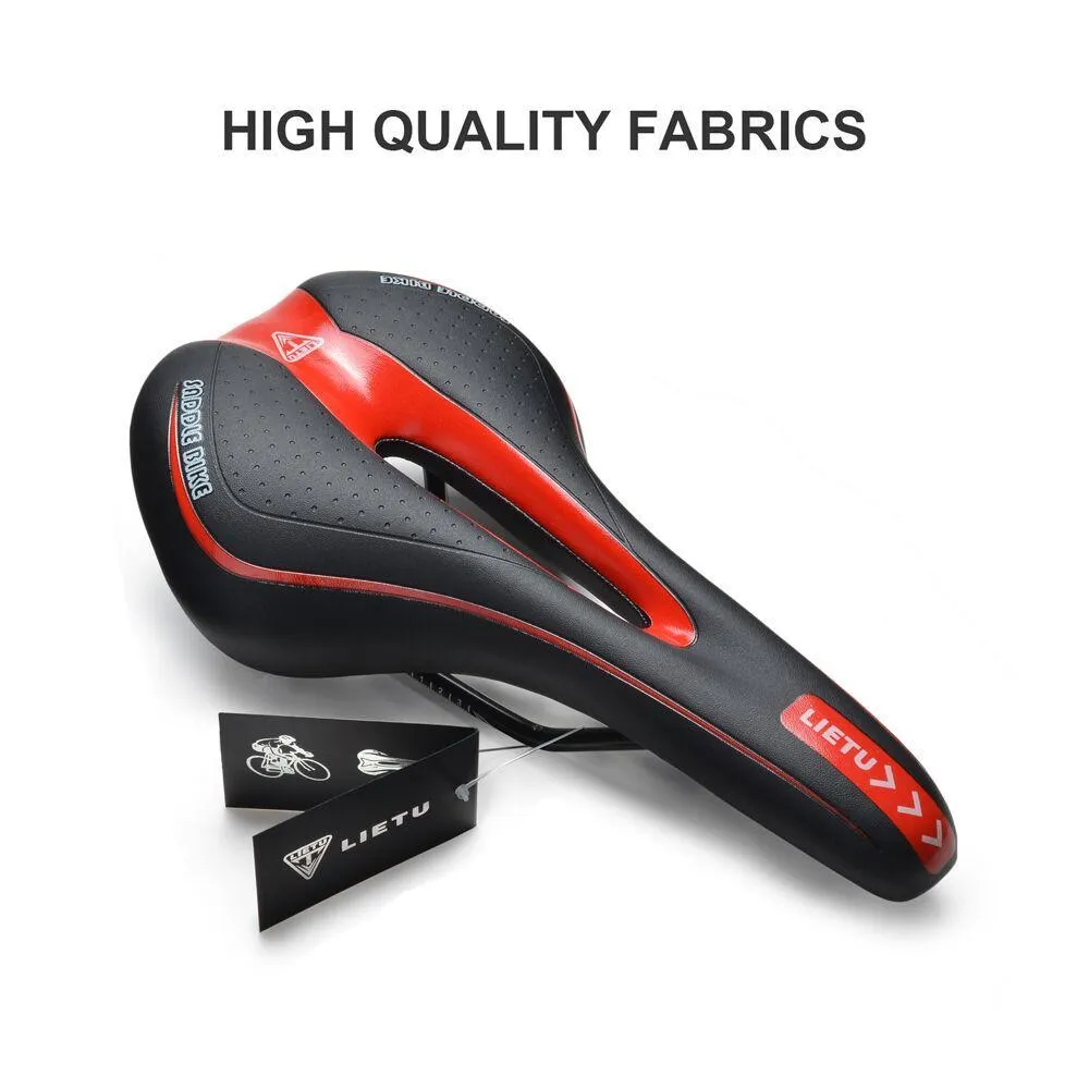 Bicycle Bike MTB Cycling Cushion Soft Seat Saddle Soft Resist Shock
