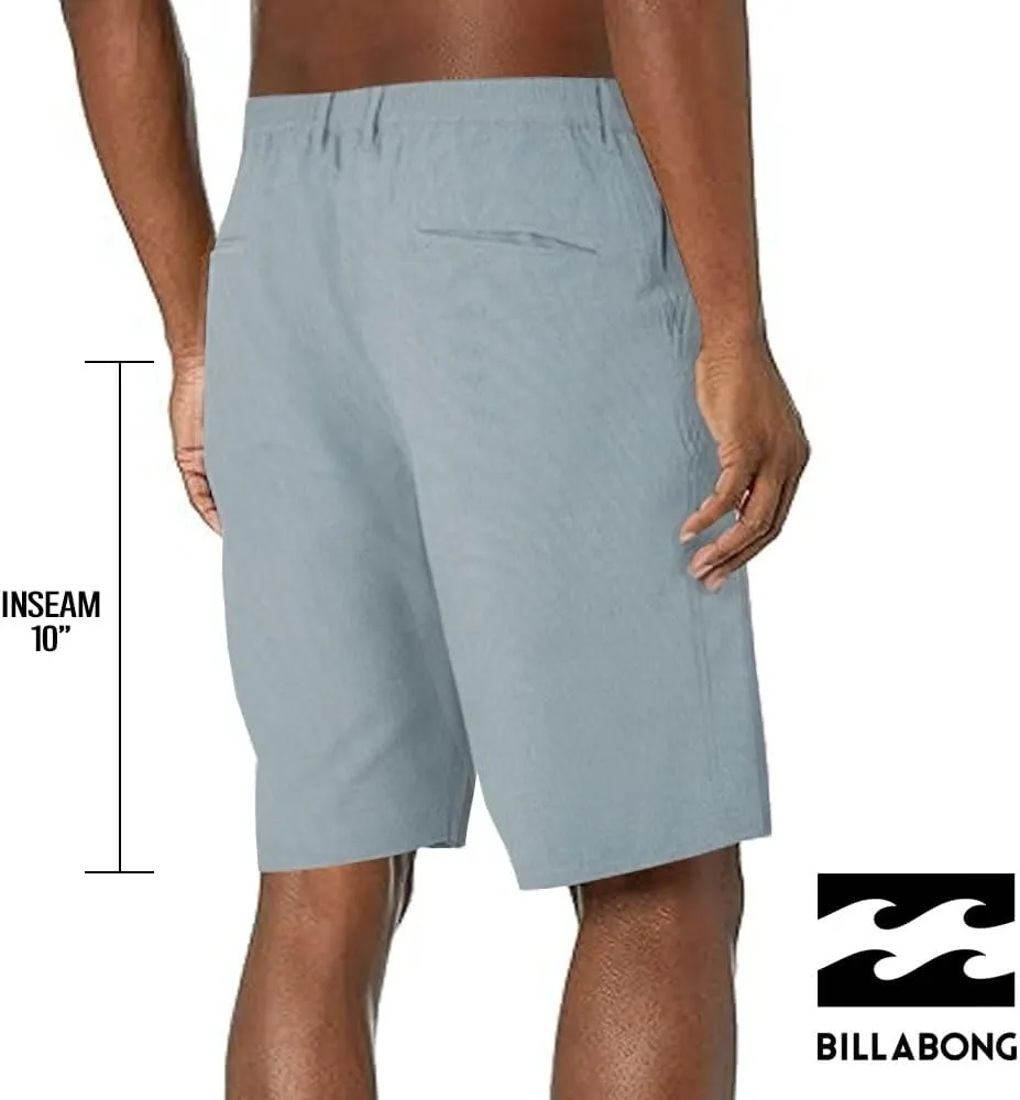 Billabong Big and Tall Shorts for Men  Hybrid Stretch Board Shorts Quick Dry Crossfire Submersible