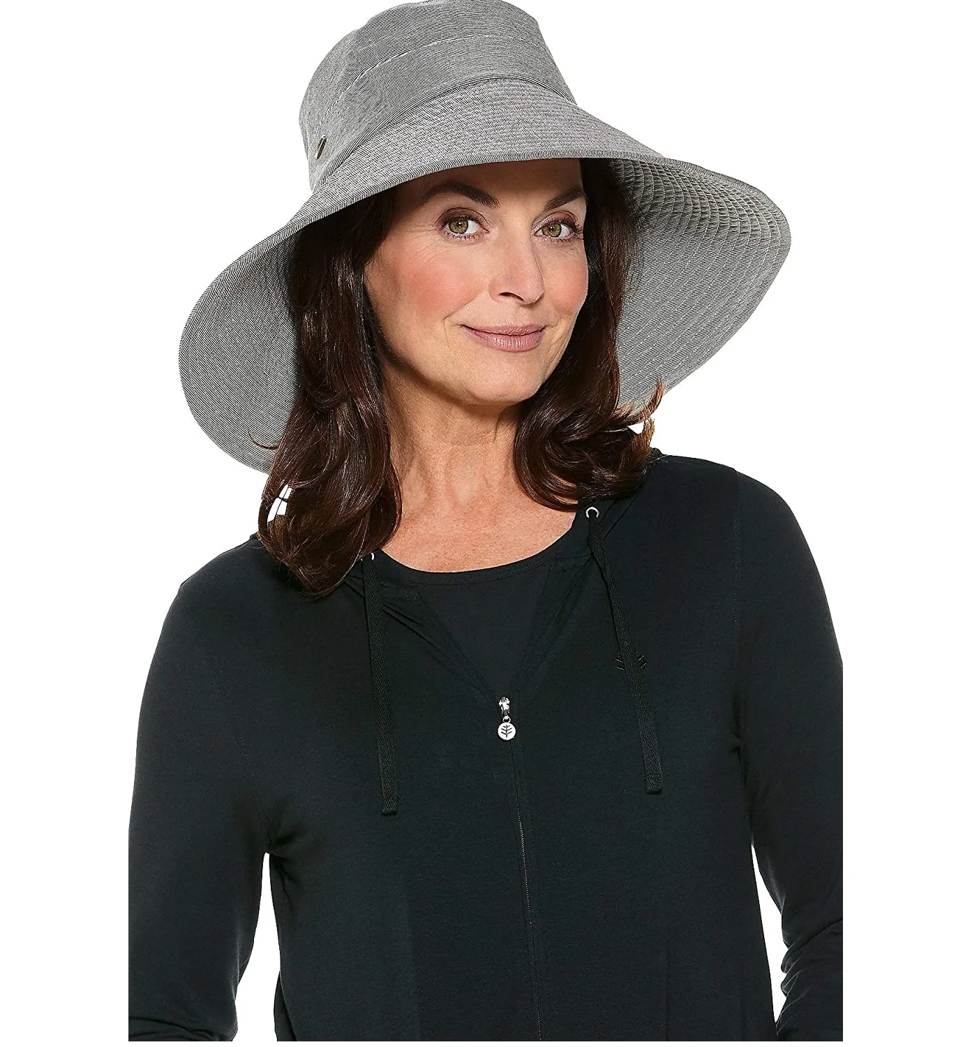 Coolibar UPF 50  Brittany Beach Hat for Women | Solar Protection