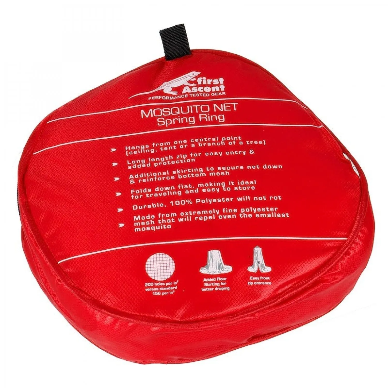 First Ascent Spring Ring Mosquito Net - Double