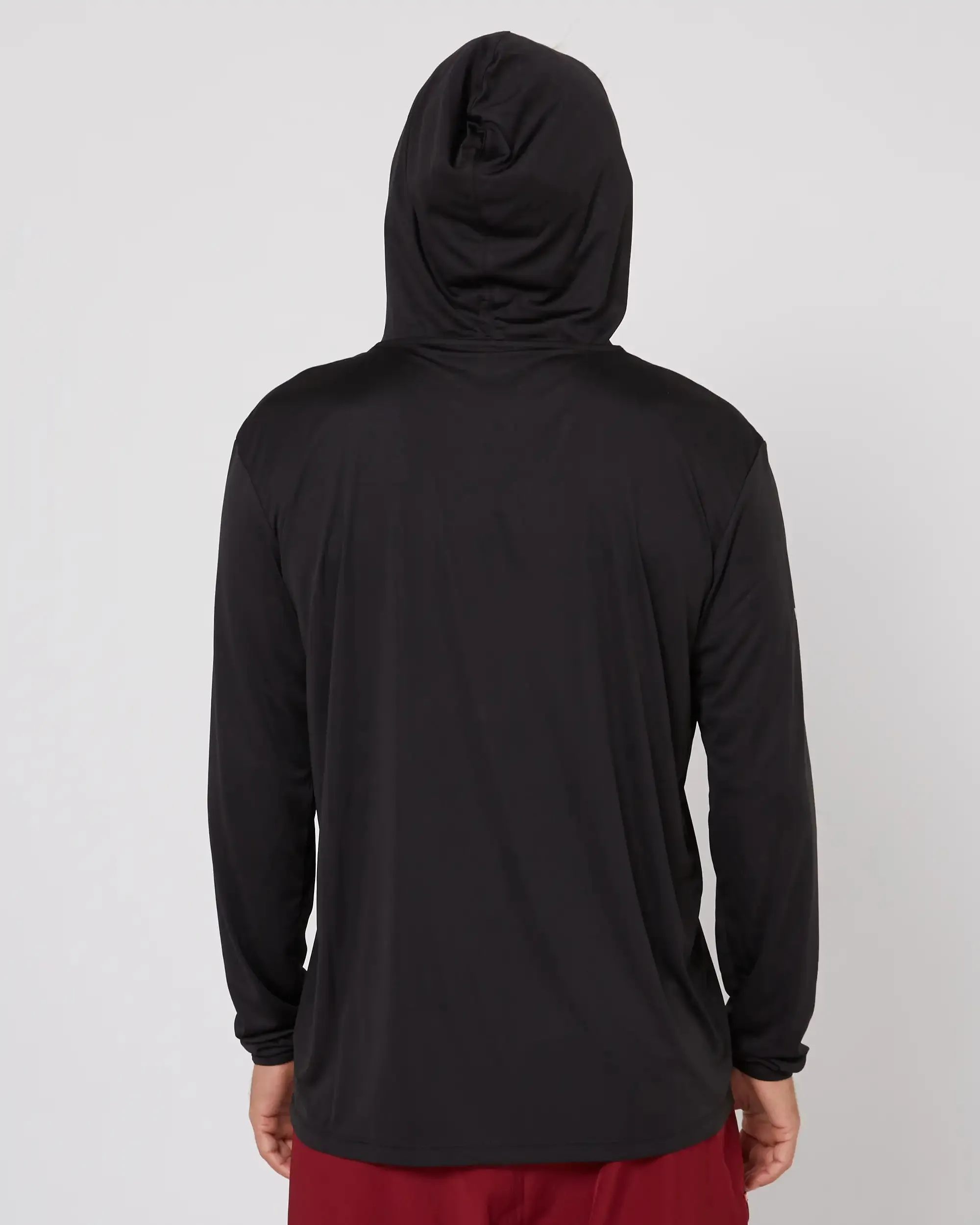 Follow Live Daily Sun Hood L/S - Black