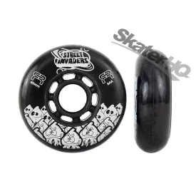 FR Street Invader 80mm 84a 4pk - Black