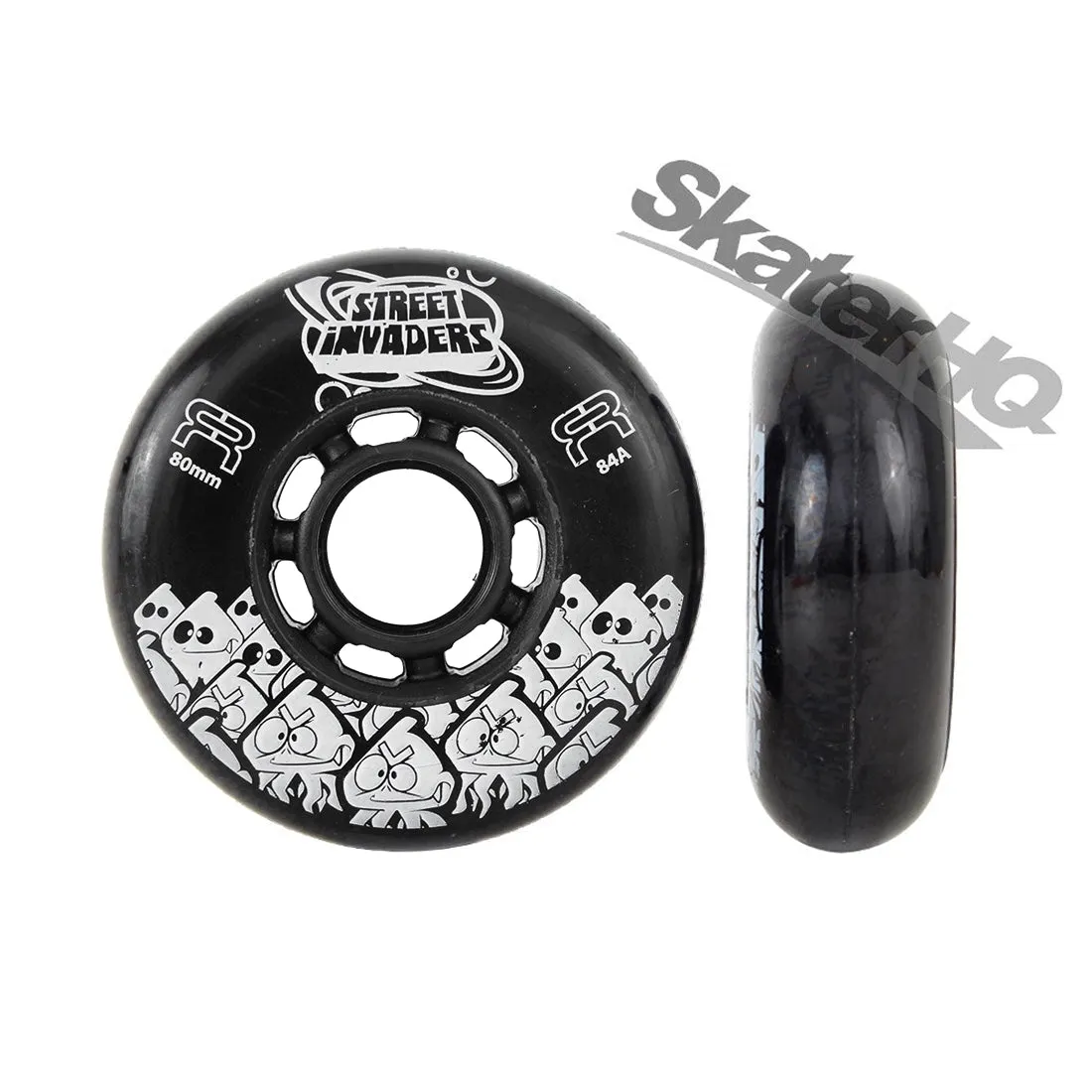 FR Street Invader 80mm 84a 4pk - Black