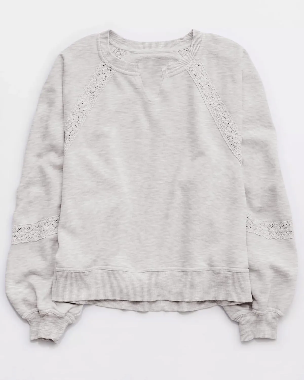 Gacaky Sweatshirt for Women Oversized Fleece Embroidered Crochet Hoodies Cropped Pullover Tops Fall Fashion Outfits Clothes