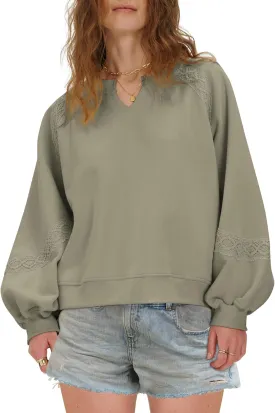 Gacaky Sweatshirt for Women Oversized Fleece Embroidered Crochet Hoodies Cropped Pullover Tops Fall Fashion Outfits Clothes