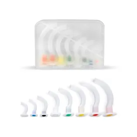 Guedel Airway Set of 8 in Case