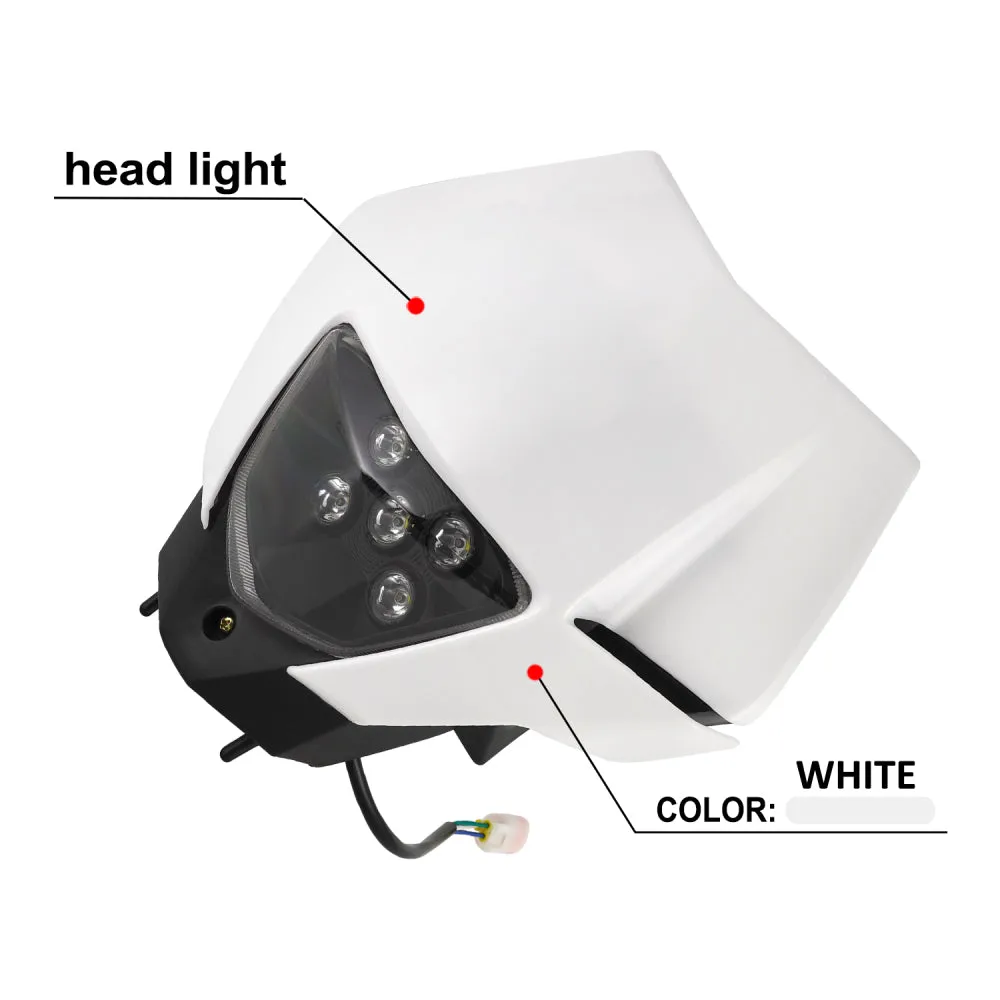 Headlight Fit Universal Dirt Bike