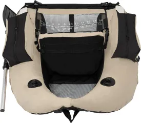 Inflatable Fishing Boat, Outdoor Fishing Boat Floated Dinghy, Portable Boat Raft with Hand Air Pump, One Person Inflatable Kayak, Load Capacity Within 286.6lb, Suitable for Rafting