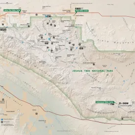 Joshua Tree National Park Map