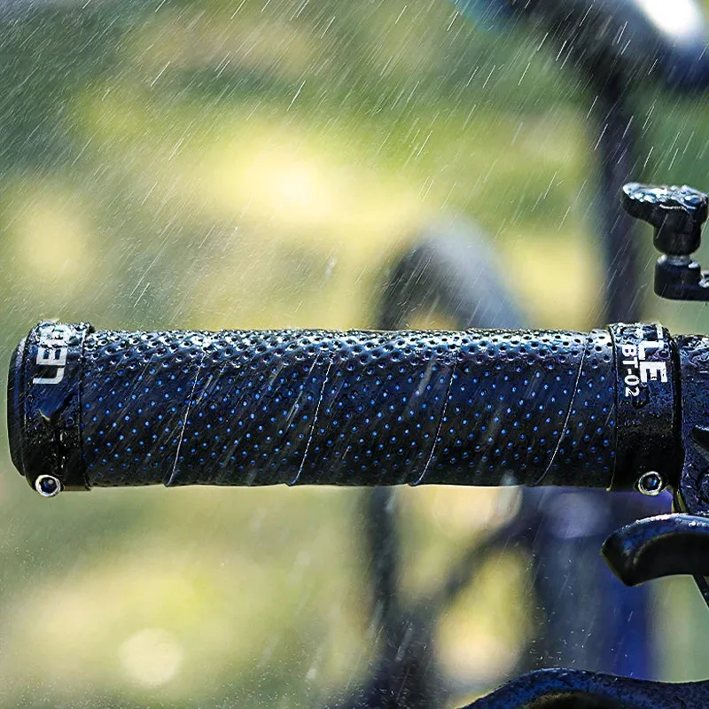 Lebycle 1Pair Bicycle Handlebar Grips Soft 22.2mm MTB Handle Lock Grips Comfortable Shockproof Bike Tape Grip Bicycle Parts