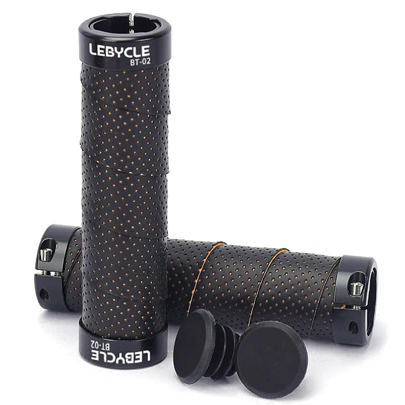Lebycle 1Pair Bicycle Handlebar Grips Soft 22.2mm MTB Handle Lock Grips Comfortable Shockproof Bike Tape Grip Bicycle Parts