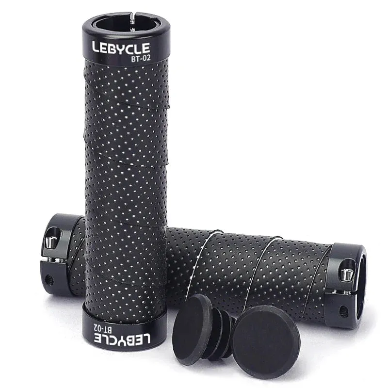 Lebycle 1Pair Bicycle Handlebar Grips Soft 22.2mm MTB Handle Lock Grips Comfortable Shockproof Bike Tape Grip Bicycle Parts