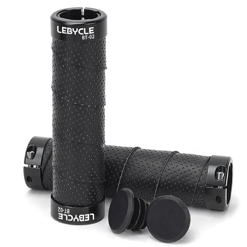 Lebycle 1Pair Bicycle Handlebar Grips Soft 22.2mm MTB Handle Lock Grips Comfortable Shockproof Bike Tape Grip Bicycle Parts