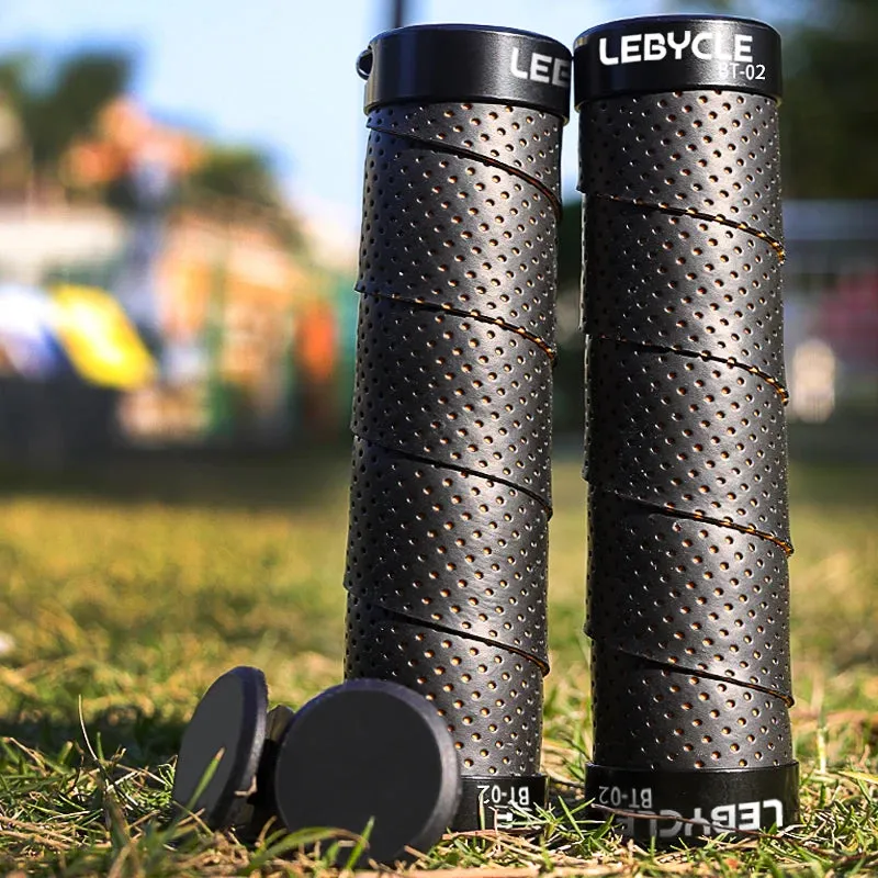 Lebycle 1Pair Bicycle Handlebar Grips Soft 22.2mm MTB Handle Lock Grips Comfortable Shockproof Bike Tape Grip Bicycle Parts