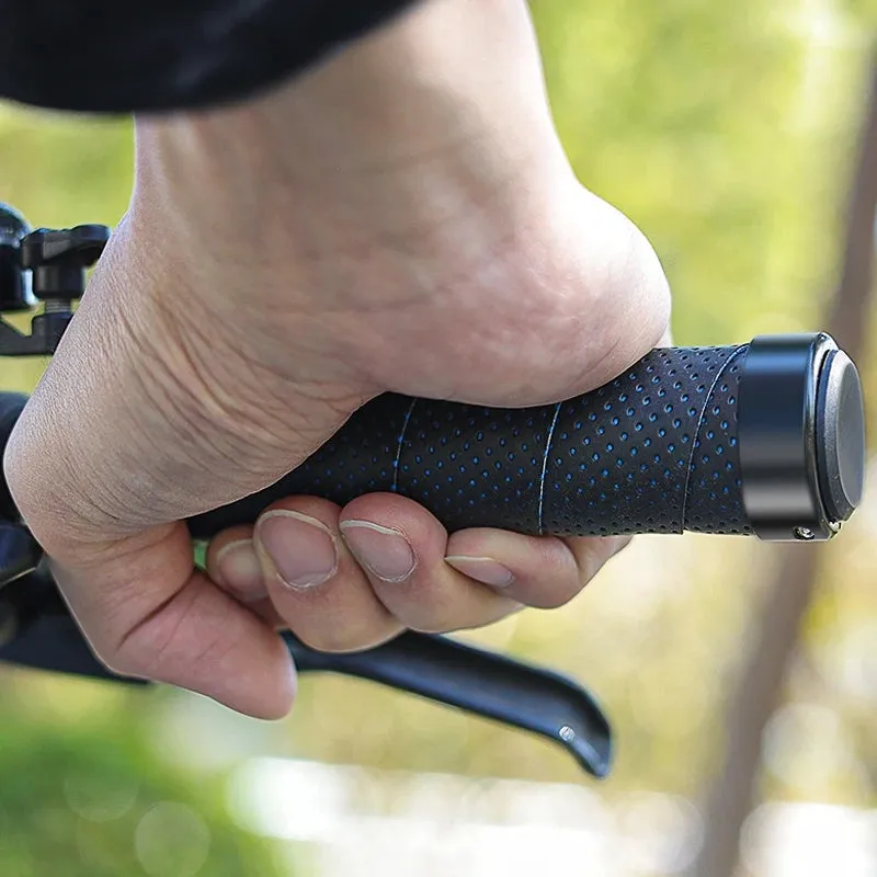 Lebycle 1Pair Bicycle Handlebar Grips Soft 22.2mm MTB Handle Lock Grips Comfortable Shockproof Bike Tape Grip Bicycle Parts