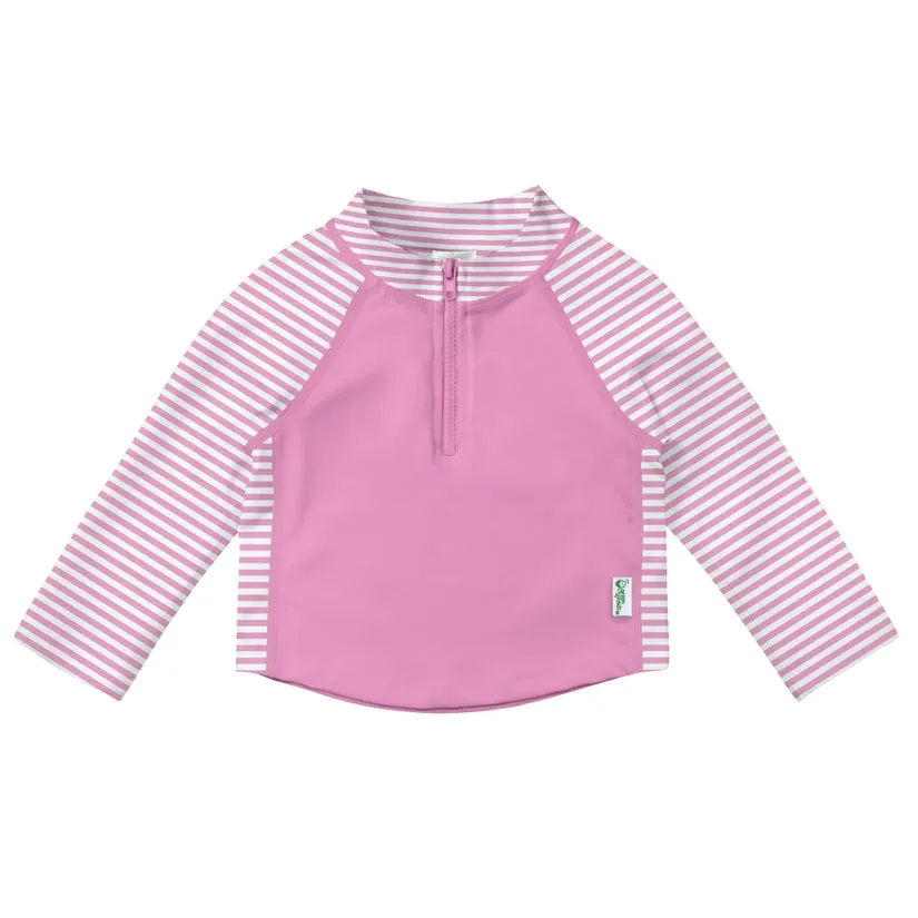 Long Sleeve Zip Rash Guard