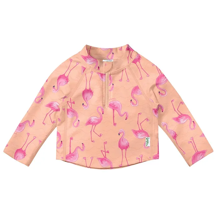 Long Sleeve Zip Rash Guard