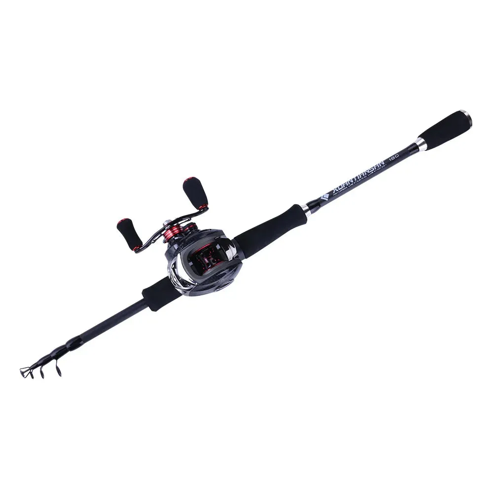 Lureswholesale® Fishing Carbon Telescopic Surf Spinning Rod
