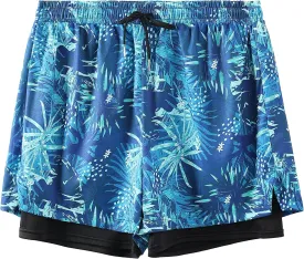 Men's 5" Swim Trunks Quick-Dry Anti Exposure Board Shorts Double Layer with Vibrant Prints for Surfing Gym Swimming