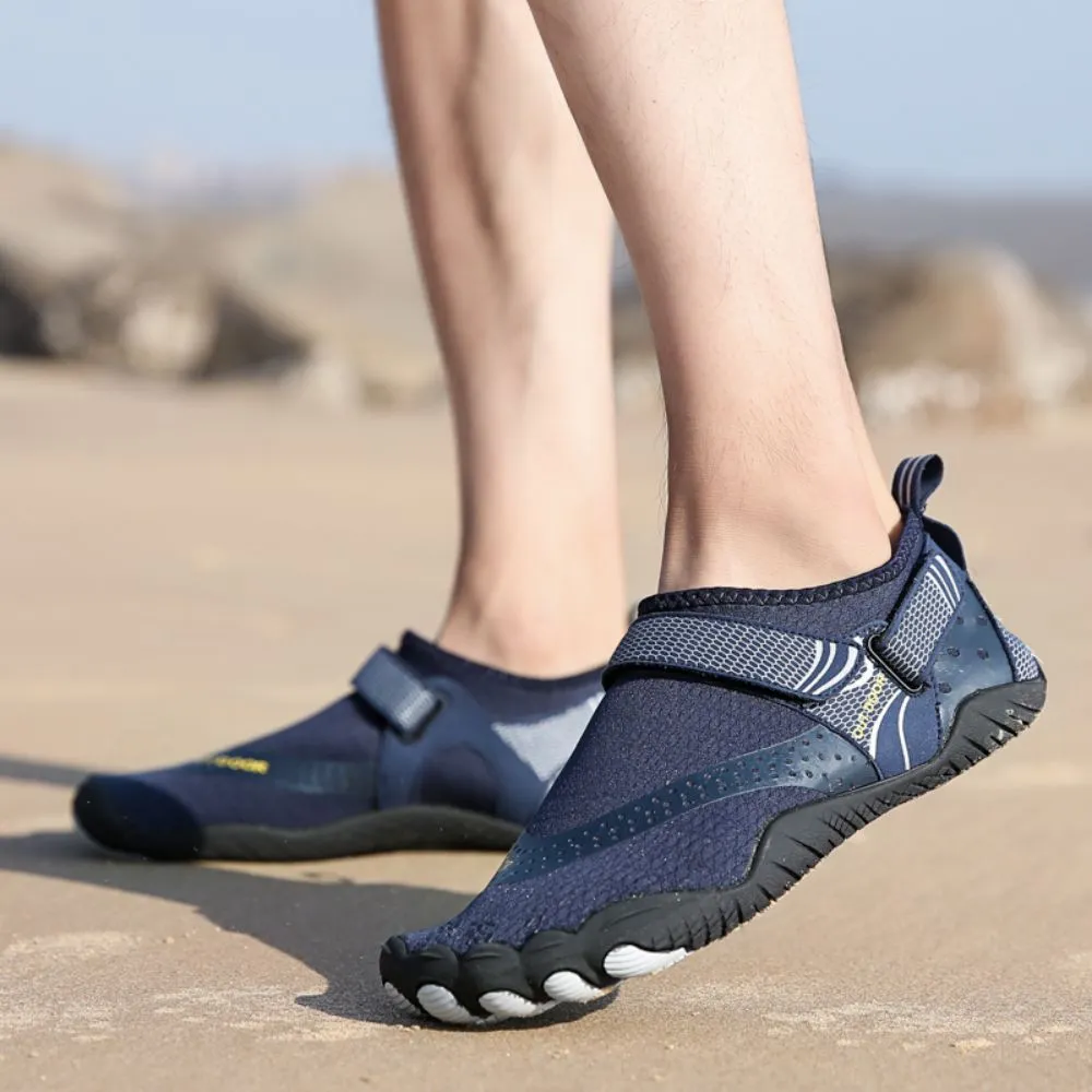 Men’s & Women’s Water Shoes Barefoot Quick Dry Aqua Sports - Blue Size EU41 = US7.5