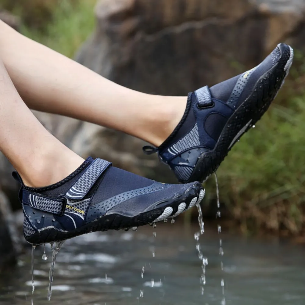 Men’s & Women’s Water Shoes Barefoot Quick Dry Aqua Sports - Blue Size EU41 = US7.5