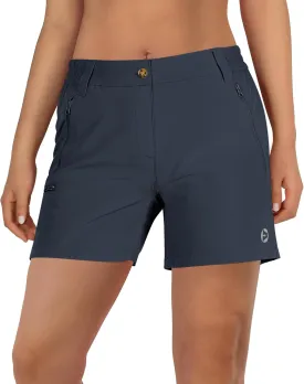 Outdoor Ventures Women's Hiking Shorts Stretch Lightweight Golf Shorts Quick Dry UPF 50  5 inch Cargo Short for Camping