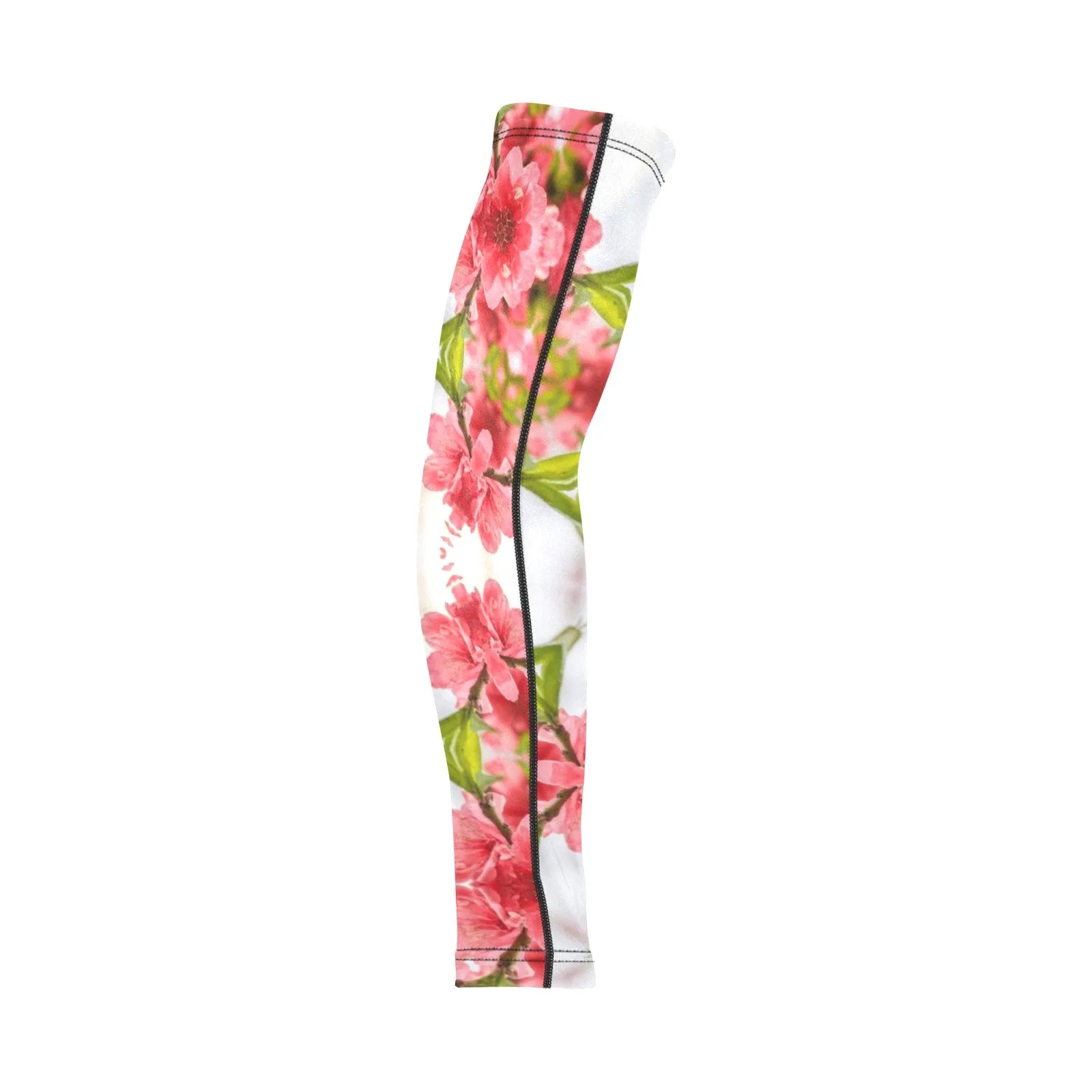 Pink Cherry Blossoms K Weather Protection Arm Sleeves (FWS)