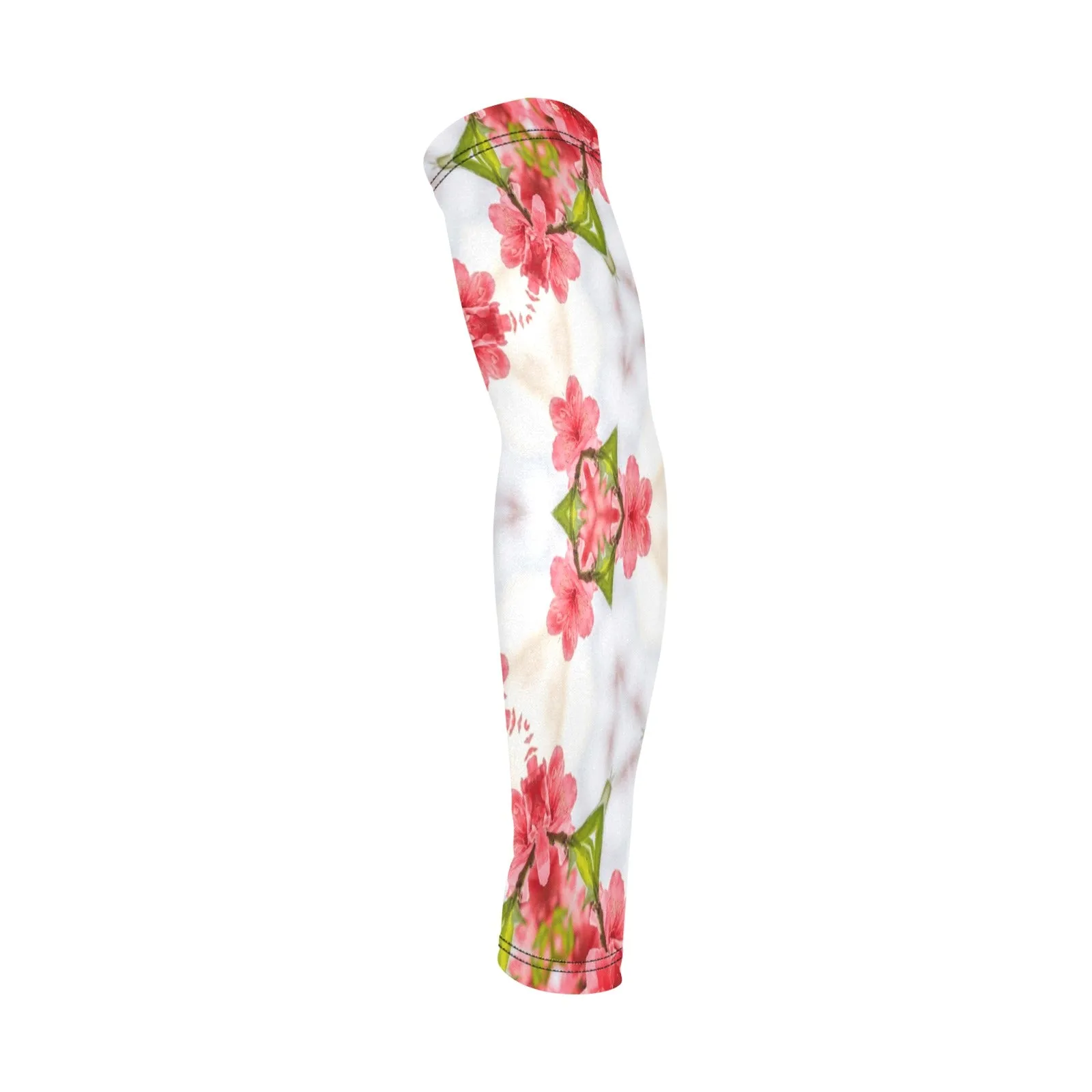 Pink Cherry Blossoms K Weather Protection Arm Sleeves (FWS)