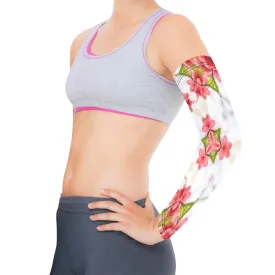 Pink Cherry Blossoms K Weather Protection Arm Sleeves (FWS)