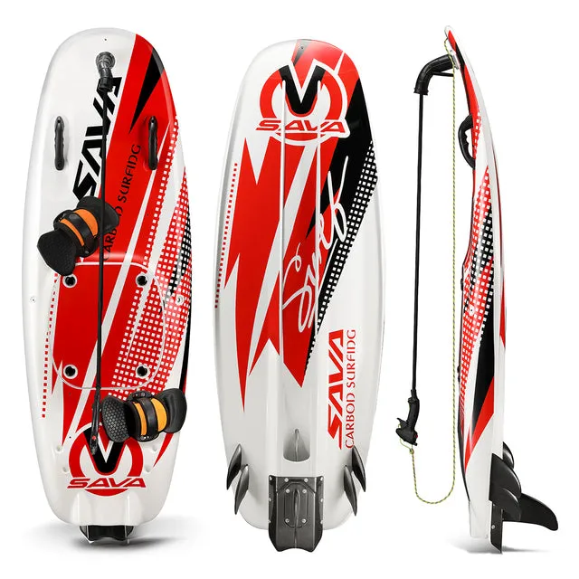 Power Jet Surfing Board. Carbon Fiber for Sea Lake Surf Boards