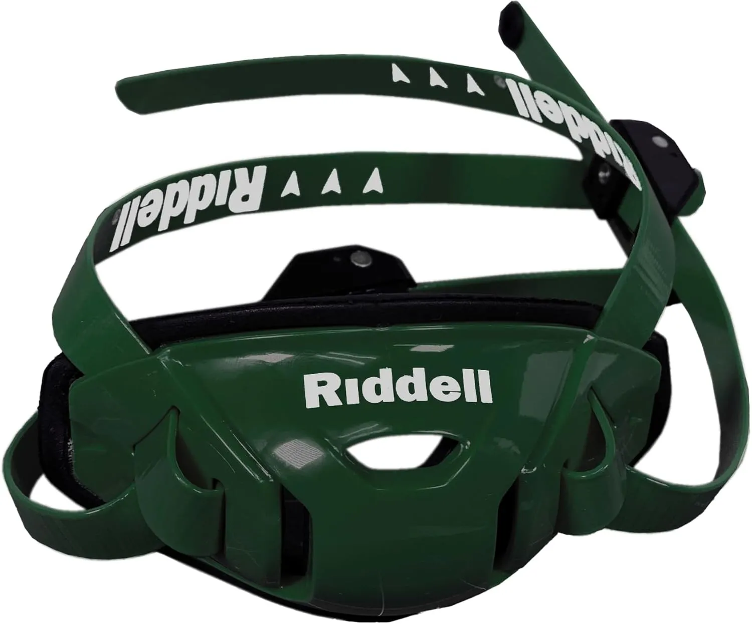 Riddell SpeedFlex Hard Cup Cam-Loc Chinstrap   Chrome US Flag Helmet Decal (Small, Forest/Dark Green)