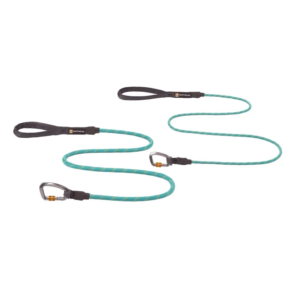 Ruffwear Knot-A-Leash Reflective Rope Dog Leash (Aurora Teal)
