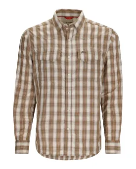 Simm's - M's Big Sky Fishing Shirt - Driftwood Plaid