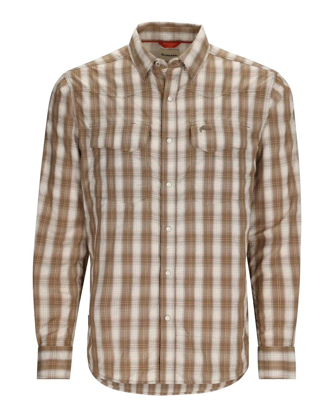 Simm's - M's Big Sky Fishing Shirt - Driftwood Plaid