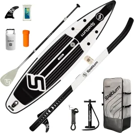 Spatium 11'5"x32" Magnetic Cup Holder Touring Paddle Board Stand Up Paddle Board for Adults,440lb Capacity SUP Board with Camera Mount for Youth & Adults of All Skill Levels
