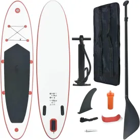 Stable Inflatable Stand Up Paddle Board Set for Adults, 153.5" x 31.9", Puncture-Proof with Oar and Pump