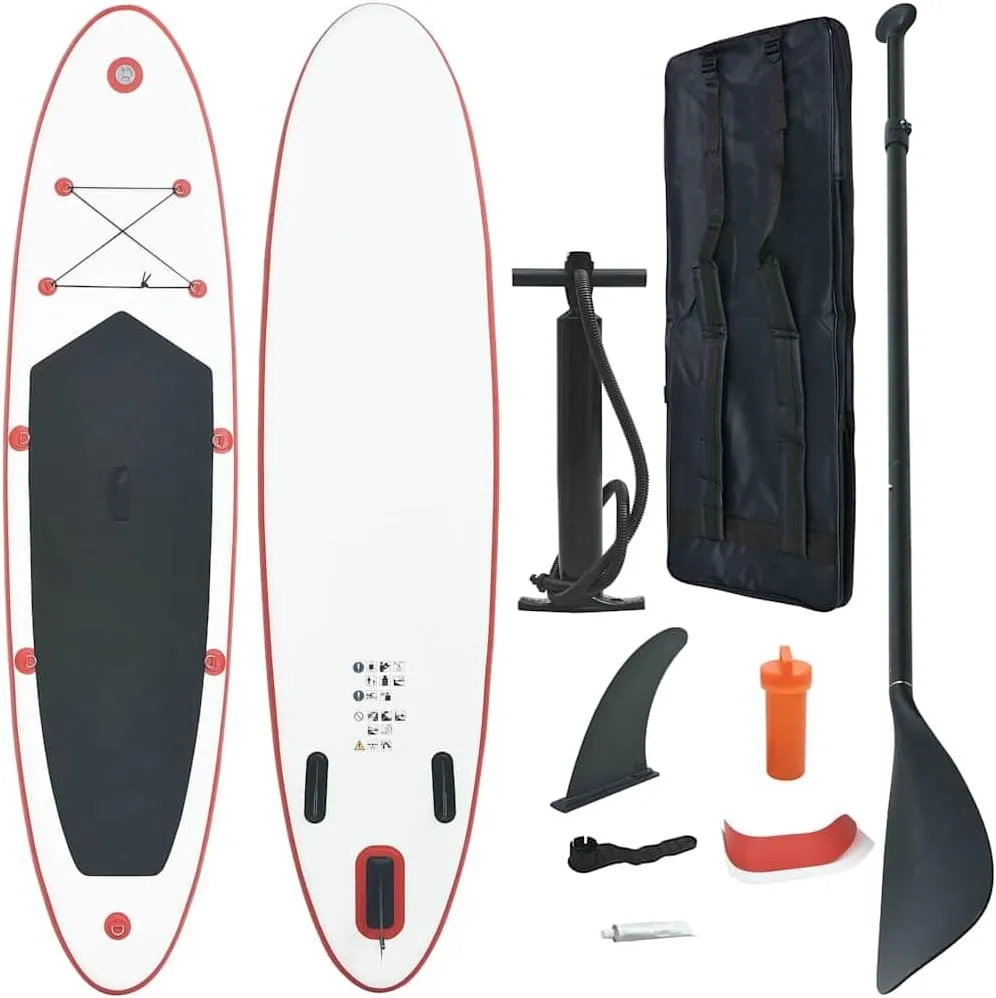 Stable Inflatable Stand Up Paddle Board Set for Adults, 153.5" x 31.9", Puncture-Proof with Oar and Pump