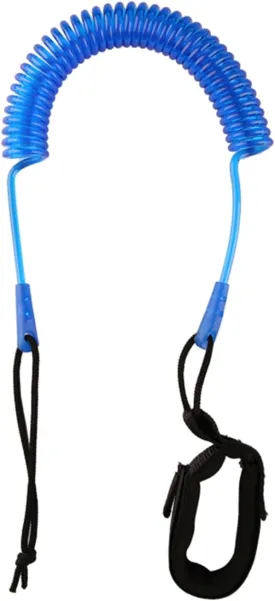 Stand Up Paddle Board Leash Surfs Board Leashes Replacement Coiled SUPs Leash Leg Rope for Shortboard, Longboards