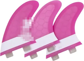 Surf SUP Fin Surfboard Fins Longboard Shortboard Thruster Base Lemon Fin Set Kitesurfboard Wakesurf Accessories for Longboard Surfboard Paddleboard (5)