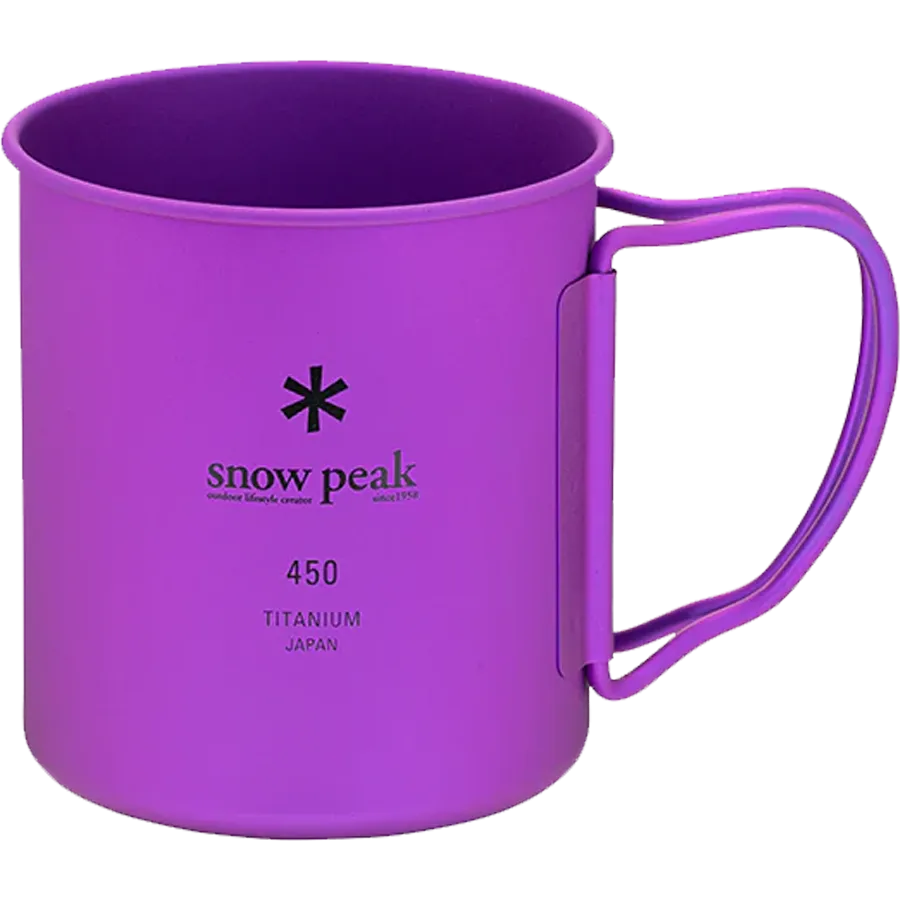 Ti-Single 450 Anodized Cup